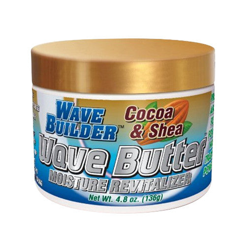 Wave Builder Cocoa and Shea Wave Butter Moisture Revitalizer, 4.8 Oz